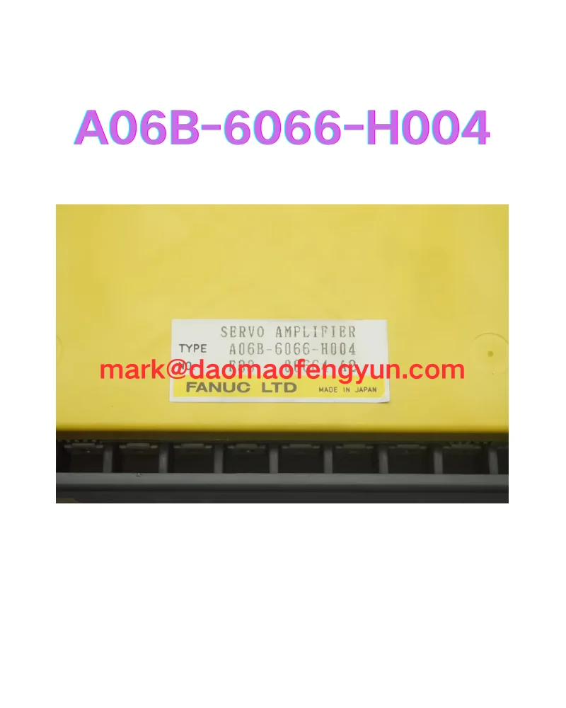 

A06B-6066-H004 Б/у тест сервопривода ОК, A06B-6066-H004