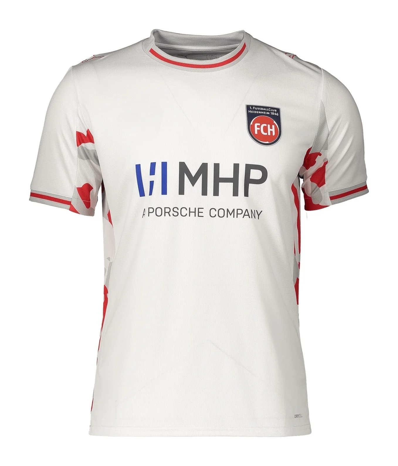 

FC Heidenheim2025-26 Third Kit 3D Printed Fast Drying Breathable Motorcycle Training Suit Quick Drying and Breathable