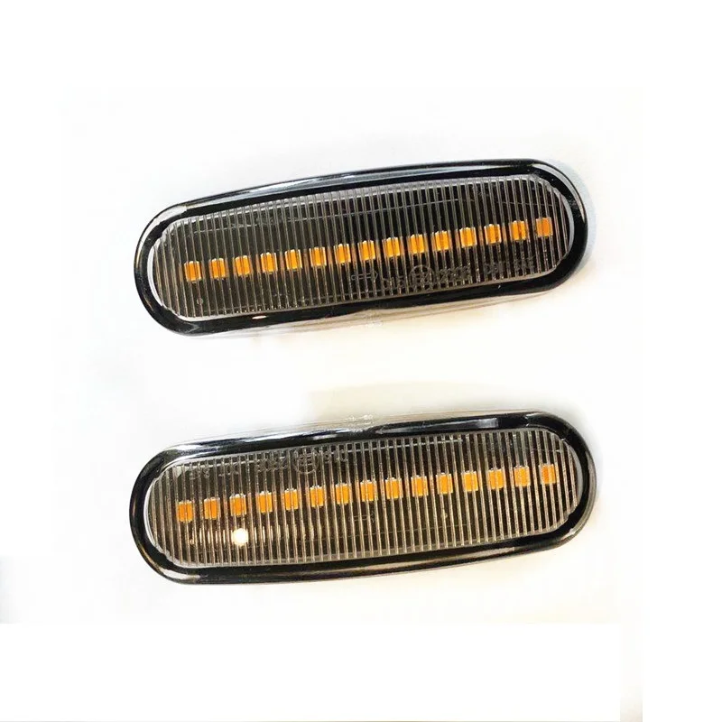 for Fiat Panda 169 2003-2011 Panda 312 2012 2013 2014 2015 2016 2017 2018 2019 Dynamic LED Side Marker Turn Signal Light Lamp