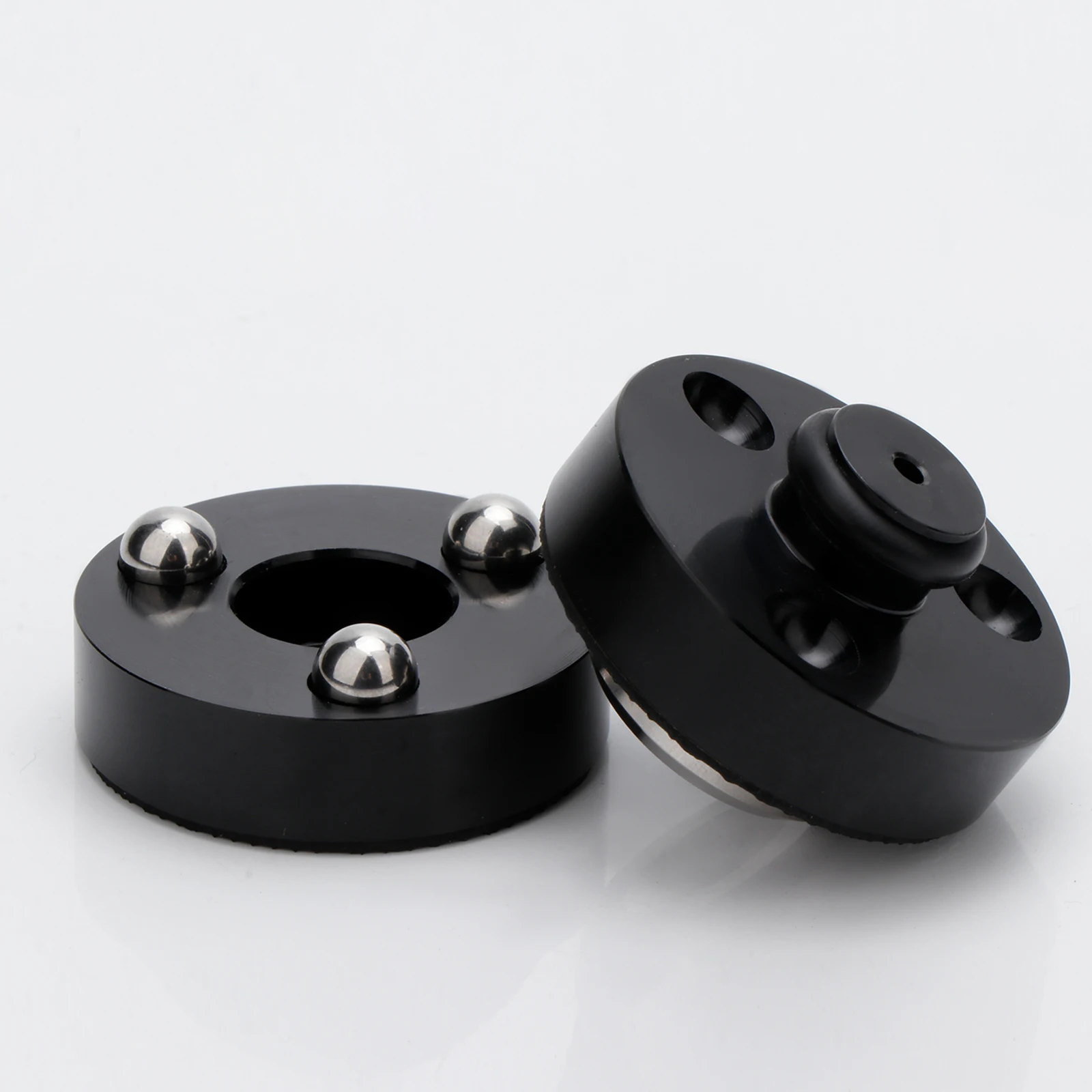 HiFi Anti-Vibrations-Absorptionsständer Spikes Lautsprecherständer für HiFi-Geräte und Lautsprecher Verstellbarer Bodenschutz Verstärker – Detail 10