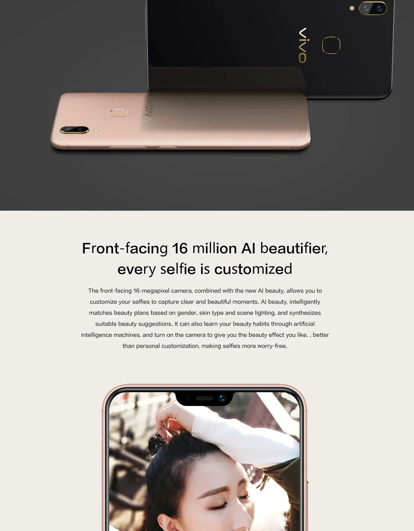 هاتف ذكي Global Rom Original VIVO Y85 بسعة 4 جيجابايت و64 جيجابايت وأندرويد مفتوح وكاميرا 6.26 بوصة بدقة 13 ميجابكسل جميع الألوان في حالة جيدة هاتف ذكي 4G