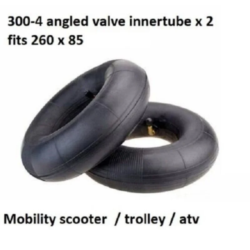 AliExpress NONE FOR MOBILITY SCOOTERS TROLLEYS 3.00-4 260X85 Inner Tube for Electric Scooter Straight/bent Mouth Electric Bicycle Accessories