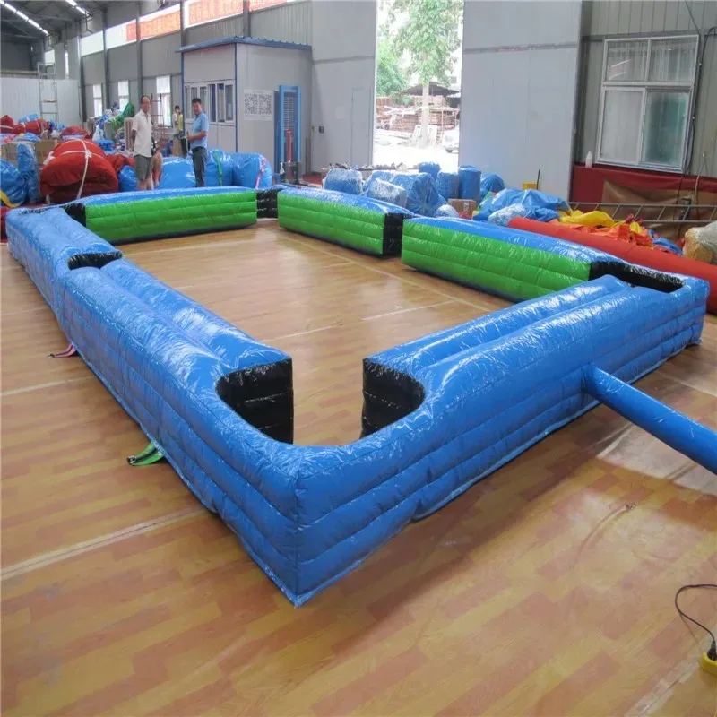 kids Inflatable footpool games play snooker table