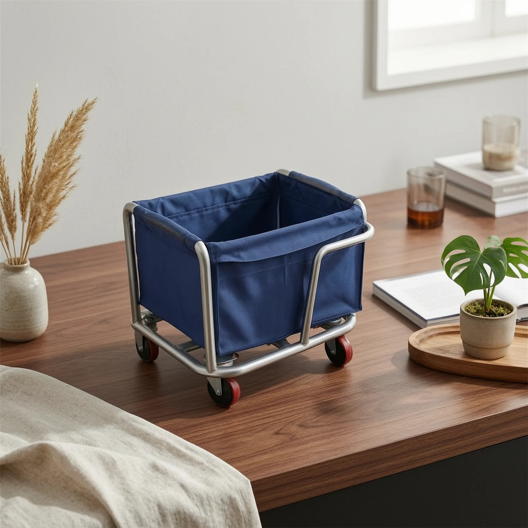 carrello-per-biancheria-in-acciaio-inossidabile-resistente-con-ruote-scorrevoli-e-borsa-interna-per-hotel-e-servizi-di-pulizia