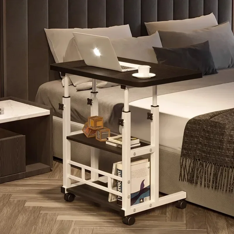 Aoliviya Bedside Table Movable Lifting Computer Table Home Bedroom Desk Simple Student Dormitory Bed Small Study Table