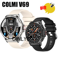 Wristband for COLMI V69 Strap Band Belt Silicone Smart watch Bracelet Screen protector film For women men