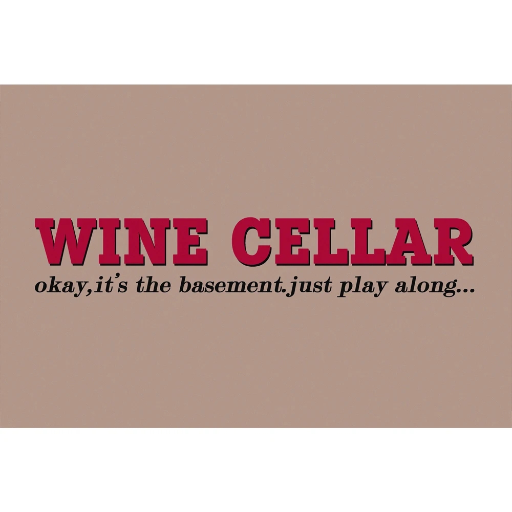 

Door Mat Entrance Floor Mat Wine Cellar Okay,It's The Basement Just Play Along Designed Funny Indoor Outdoor Doormat Non-Woven