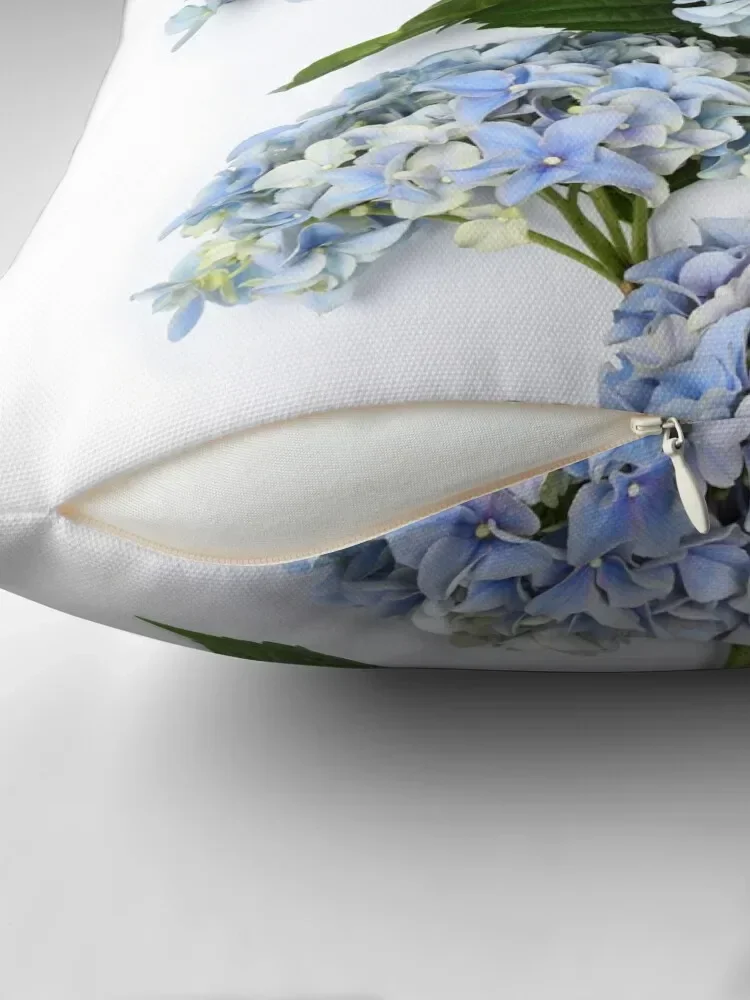 Bouquet of blue hydrangea flowers Throw Pillow ornamental pillows Christmas Covers For Cushions Pillow