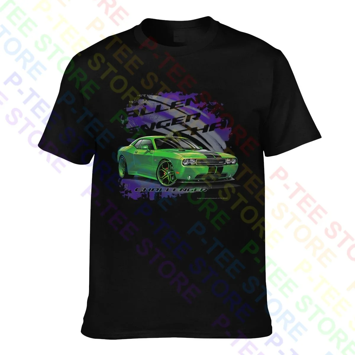 2011 Green Dodge Challenger T-shirt Tee Shirt Cool Trend Hipster Hot Selling