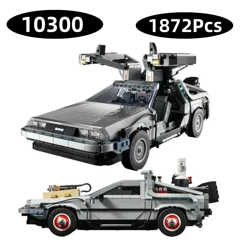 

Совместимая с технологией MOC, модель кирпичного суперкара, совместимая с сборкой автомобиля 10300, детская обучающая игрушка в подарок