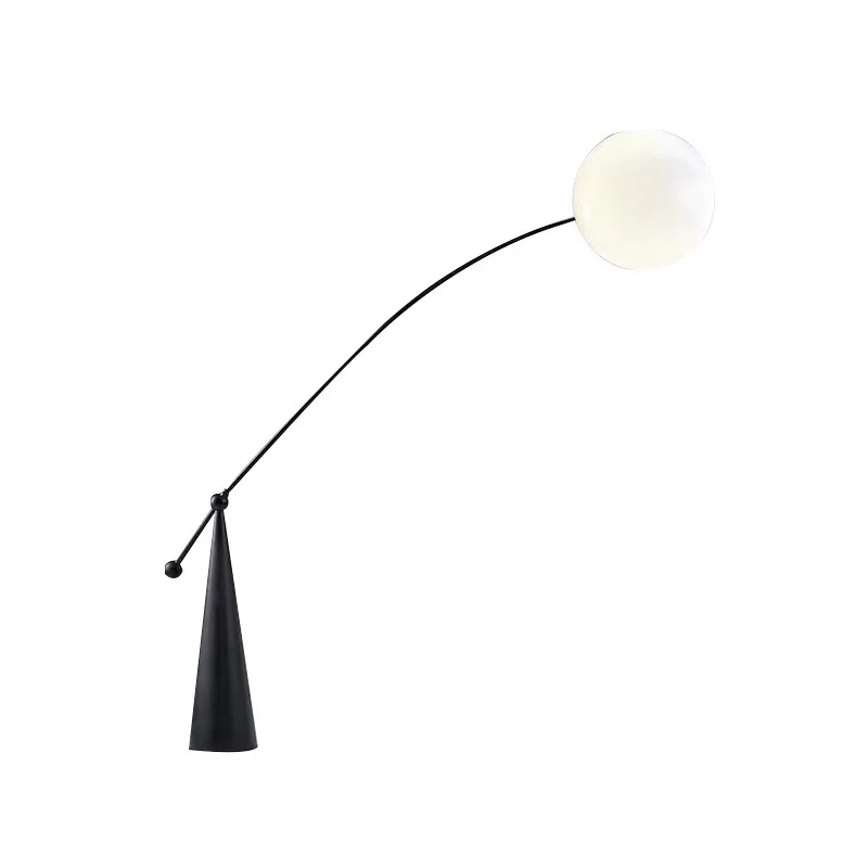 

Nordic style sofa next to the living room floor lamp, design sense post-modern light luxury Internet celebrity creativity