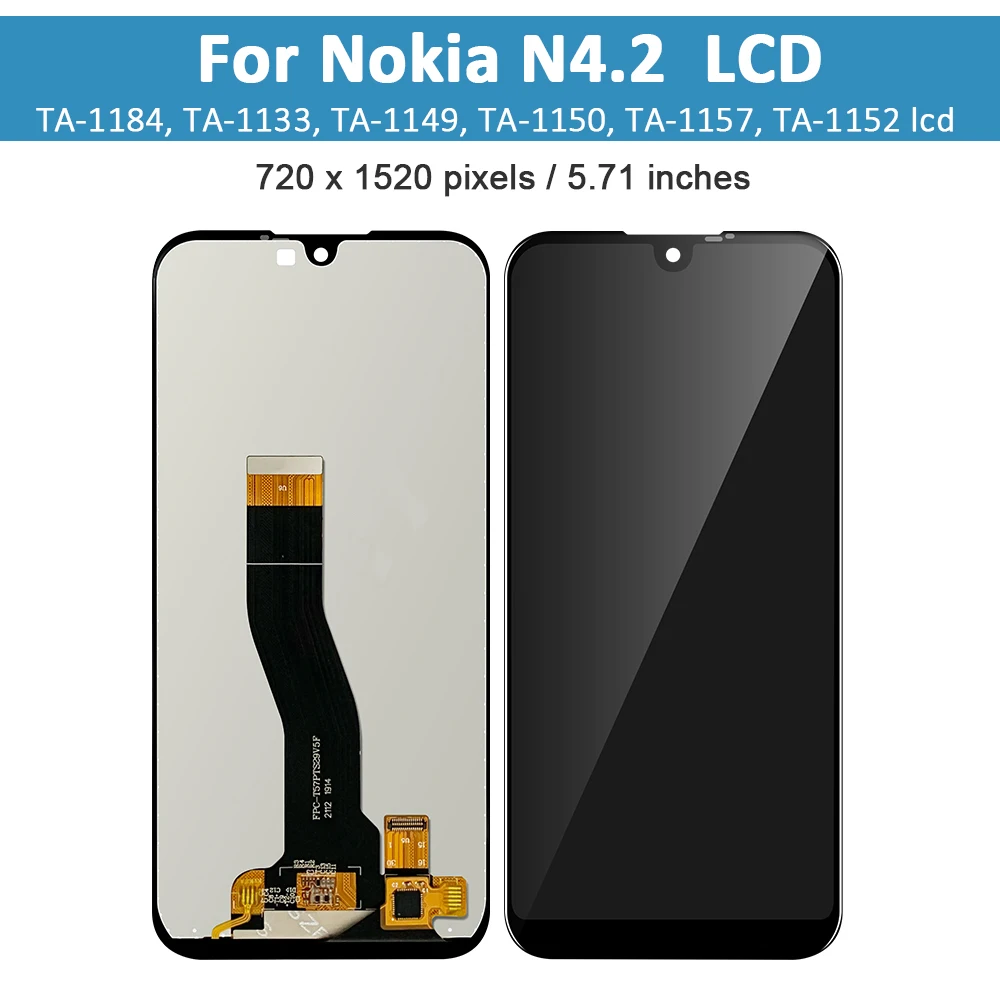 Original lcd For Nokia 4.2 LCD Display Touch Screen Digitizer Assembly for Nokia 4.2 screen N4.2 TA-1184 TA-1149 TA-1150 part