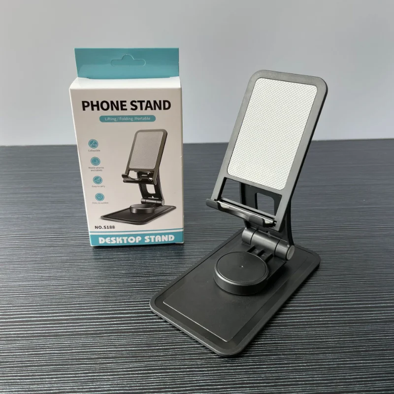 Support de bureau universel pour téléphone portable, support réglable pour iPhone, IPad, Xiaomi, tablette, table pliable, support de bureau pour téléphone portable