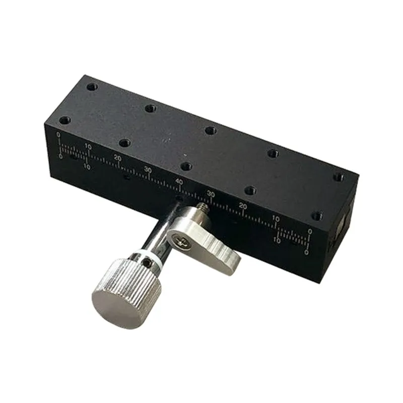 For JD series x-axis dove dovetail groove miniature manual slide trimming displacement, cross multi-axis platform module