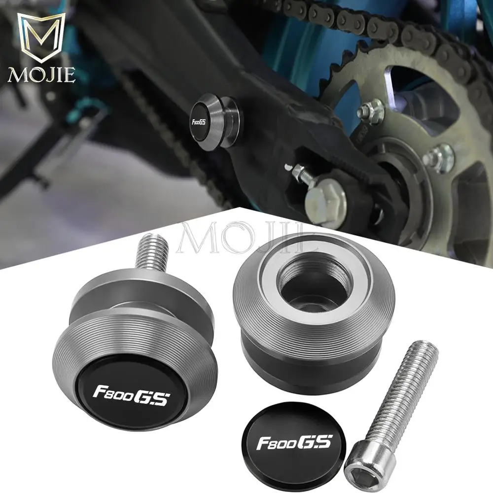

For BMW F800GS F 800 GS ADVENTURE 2008 2009 2010 2011-2018+ Motorcycle Accessories CNC M8 Swingarm Spools Slider Stand Screws