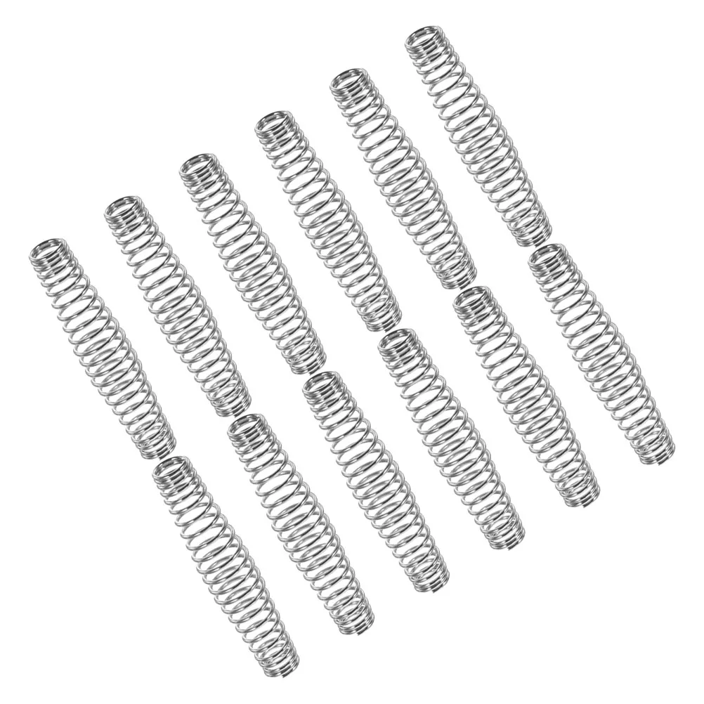 

12Pcs Gardening Pruning Shears Springs Replacement Precision Pruner Tool Maintenance Trimming Silver Pruning Scissor Spring