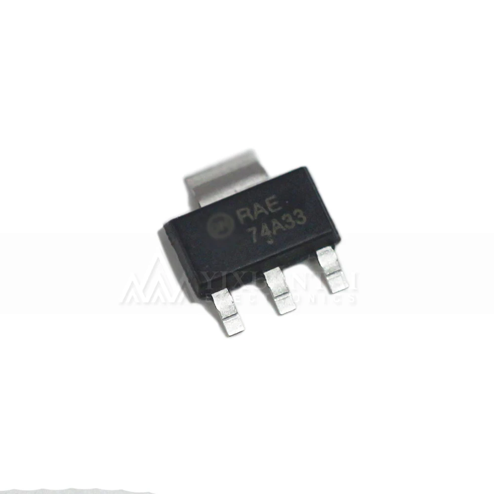 10pcs/lot New  NCV4274AST33T3G  NCV4274AST33T  NCV4274AST33  4274AST33  Marking:74A33 SOT223 3.3V 400mA Original