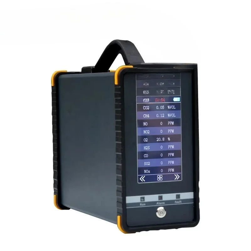 

600 Degree Centigrade Heat-resistence Multi-gas Analyzer, Smoke Gas Detector with Long Probe of Dehumidification