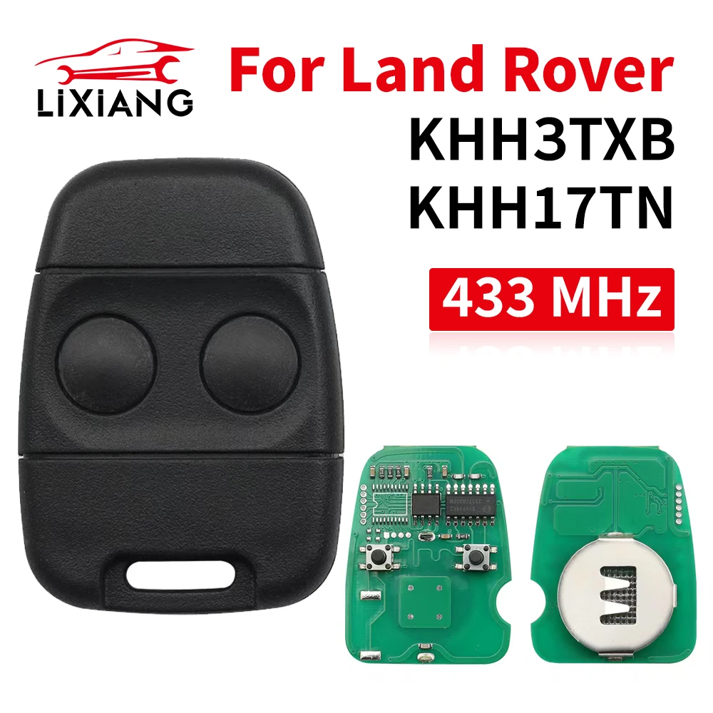 

LIXIANG 3TXB 53872752F Remote Key 433.92 MHZ 2 Buttons For Land Rover Defender Discovery Freelander MG For NIssan YWX101200