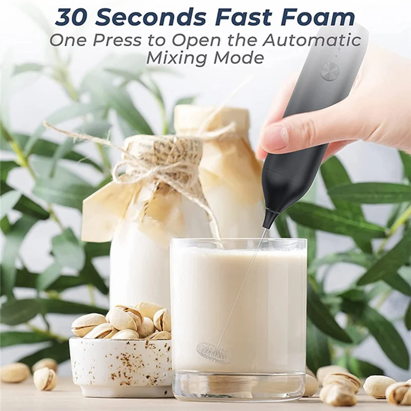 B47B-خلاط الحليب المحمول القابل لإعادة الشحن، خلاط المشروبات الكهربائية، رغوة صغيرة لقهوة ماتشا