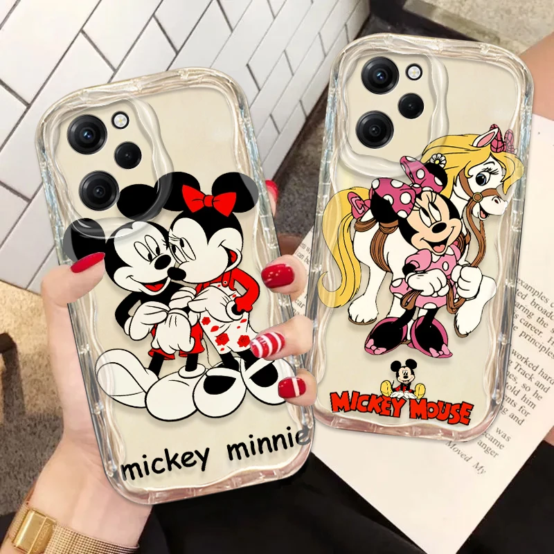 Mickey Minne Have Fun For Xiaomi Redmi Note 13 12 12S 11S 11 10 9 8 10A 9C Pro Plus 5G Wave Oil Funda Phone Case