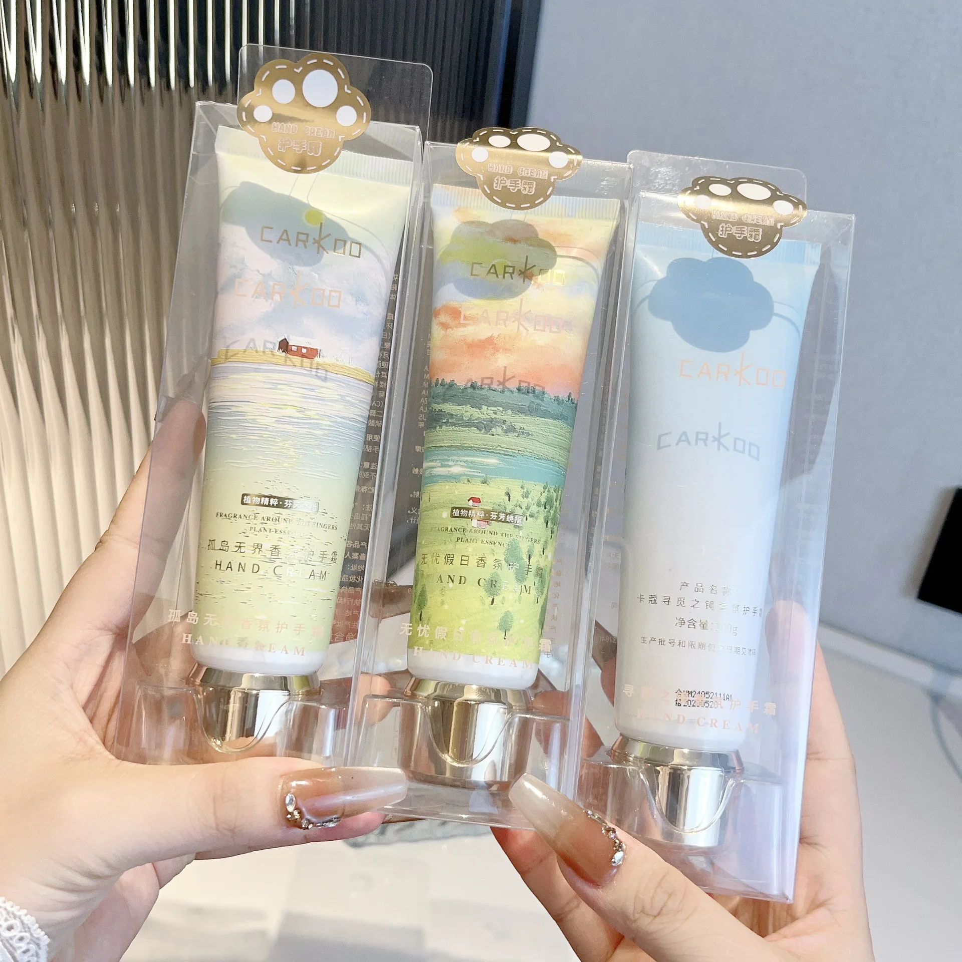 Fragrance Hand Cream Improve dryness Moisturizing Hydrating Refreshing Non-greasy prevent cracking Portable Skincare