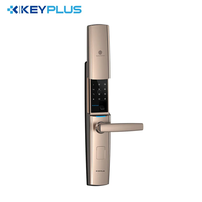 Smart Door Lock Fingerprint Password Unlock Detect Alarm Intelligent Door Lock