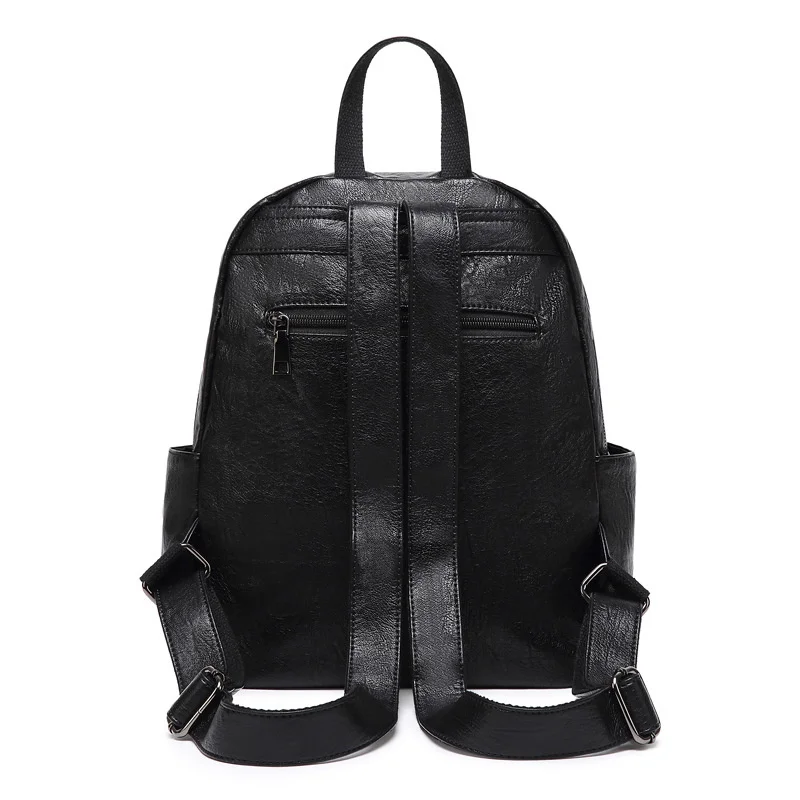 Women Backpacks Leather Female Travel Shoulder Bag High Quality Fashion for School Bags C1136