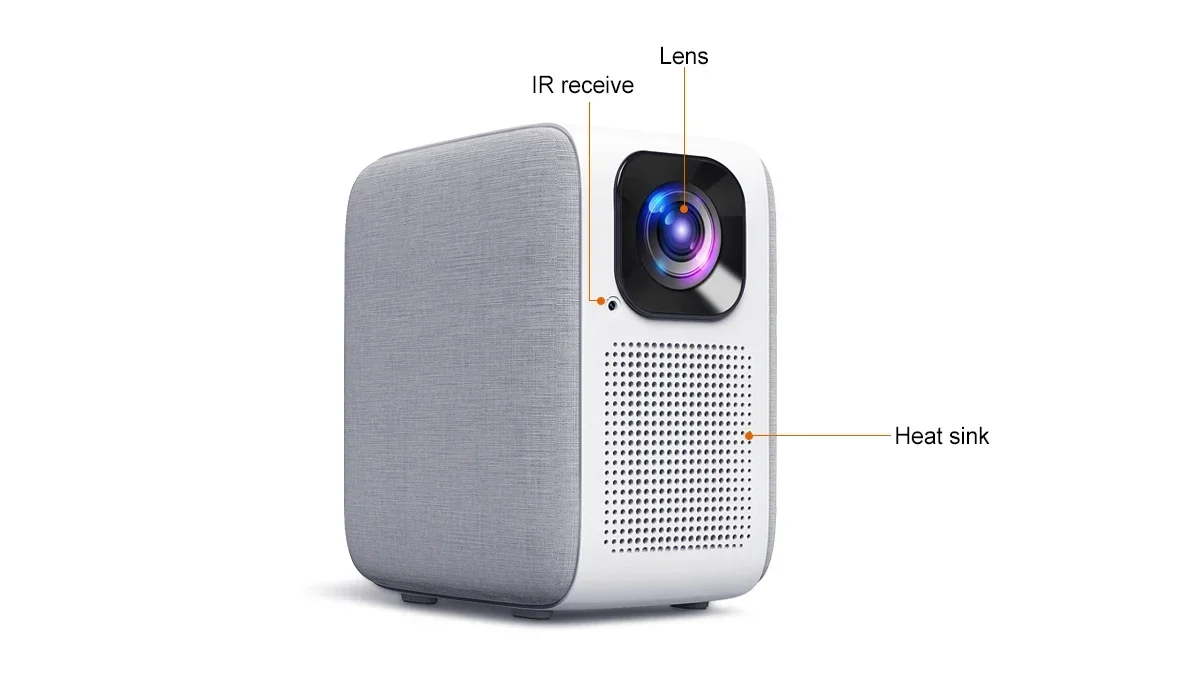 

High Quality OEM WUPRO Portable Mini Android Smart Beamer 4k 1080p LED LCD Projector With Android Home Cinema Game Projection
