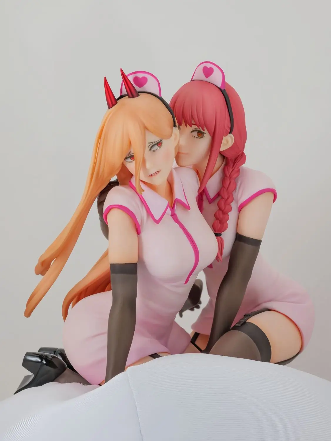 Nuevo Motosierra de 14cm, figuras de Anime Power ‌   Figuras Makima, colección de estatuas de PVC, modelo de decoración de escritorio, regalos de cumpleaños para niños, juguetes