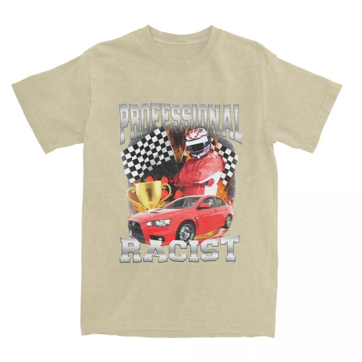 Men Women's F1 Professional Racer T Shirts Merchandise Funny Racing Meme 100% Cotton T-shirt Clothes Fun Shirt Printed 71765 image 2