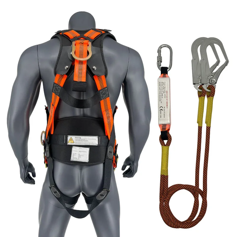 Ceinture de sécurité complète pour tout le corps, ceinture de sécurité à haute altitude, Anti-chute pour chantier de Construction