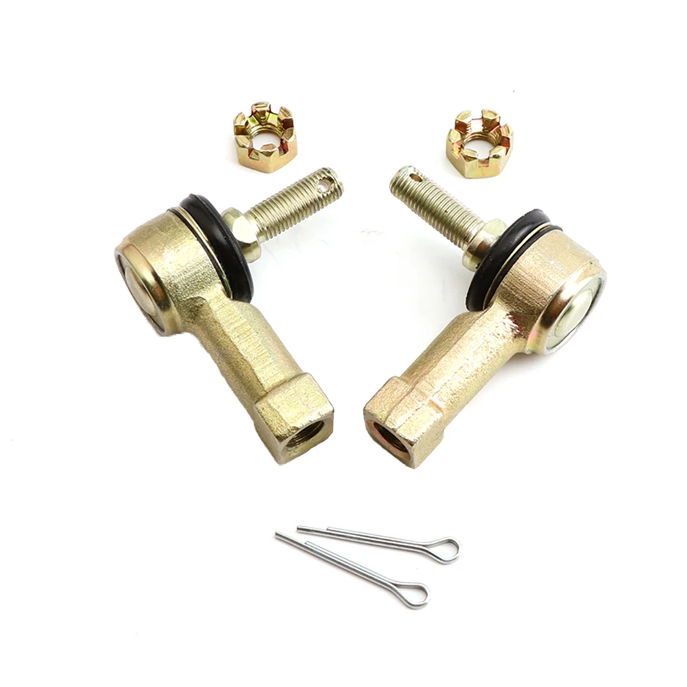 

M10-M12 Tie Rod Ends Kit Ball Joints Fit For Quad ATV Adly Her Chee Rs 50 LC Honda Quad TRX 250R 300X 400EX 450ER Brute