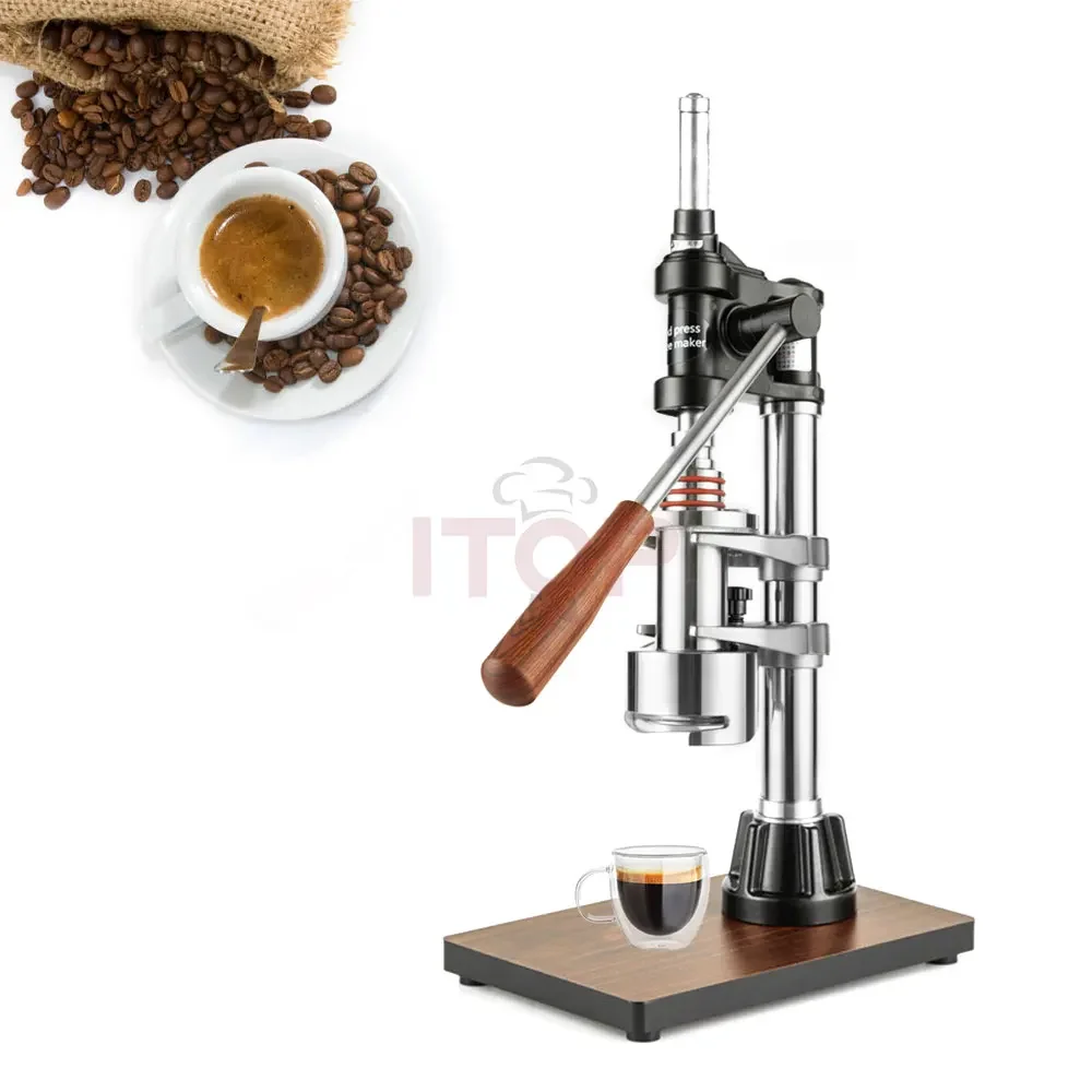 High Quality Stainless Steel Wholesale Express Coffee Maker 100ml/time Manual Lever Cappuccino Commercial Coffee Machine