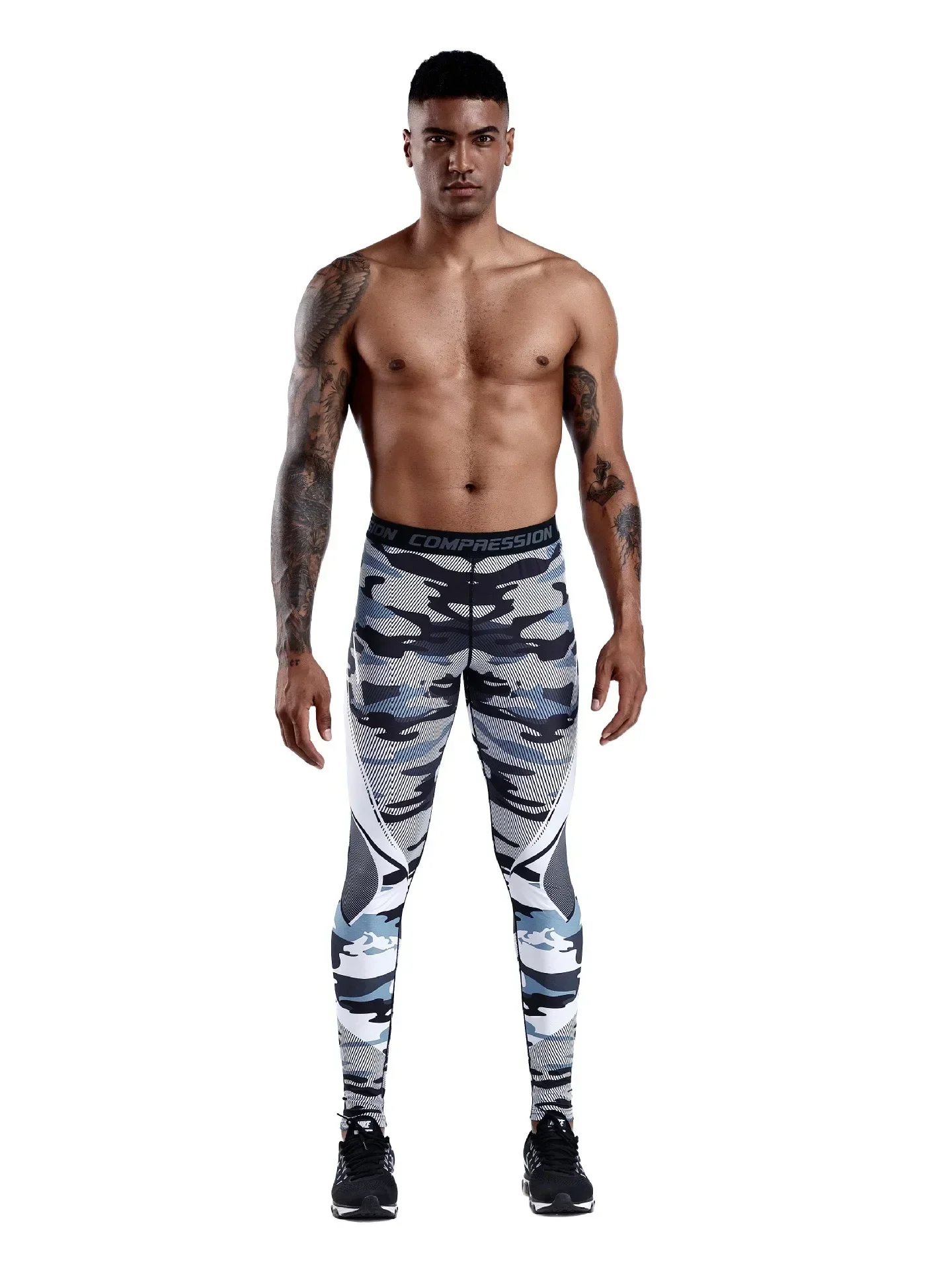 AliExpress NONE Compression Leggings Men's Tights Running Sport Man Gym Wear Workout Cycling Fitness Pants Jogging Training Extreme Leggings