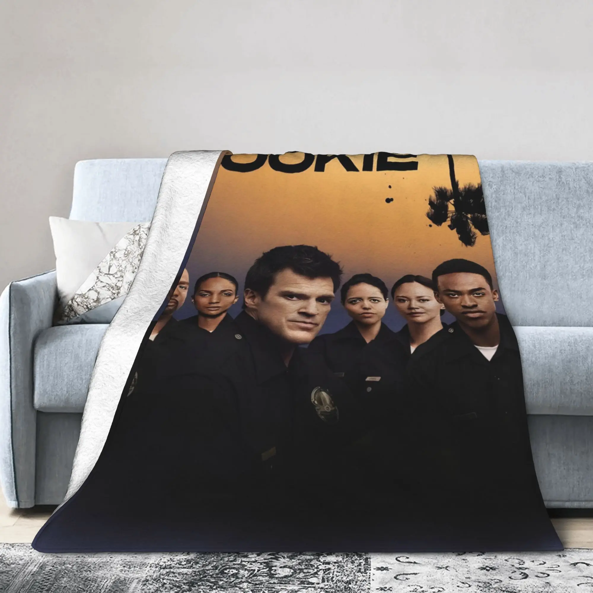 

Одеяла для телешоу Rookie, ультрамягкое флисовое одеяло с исцеляющим подарком, одеяло, постельное белье, пледы