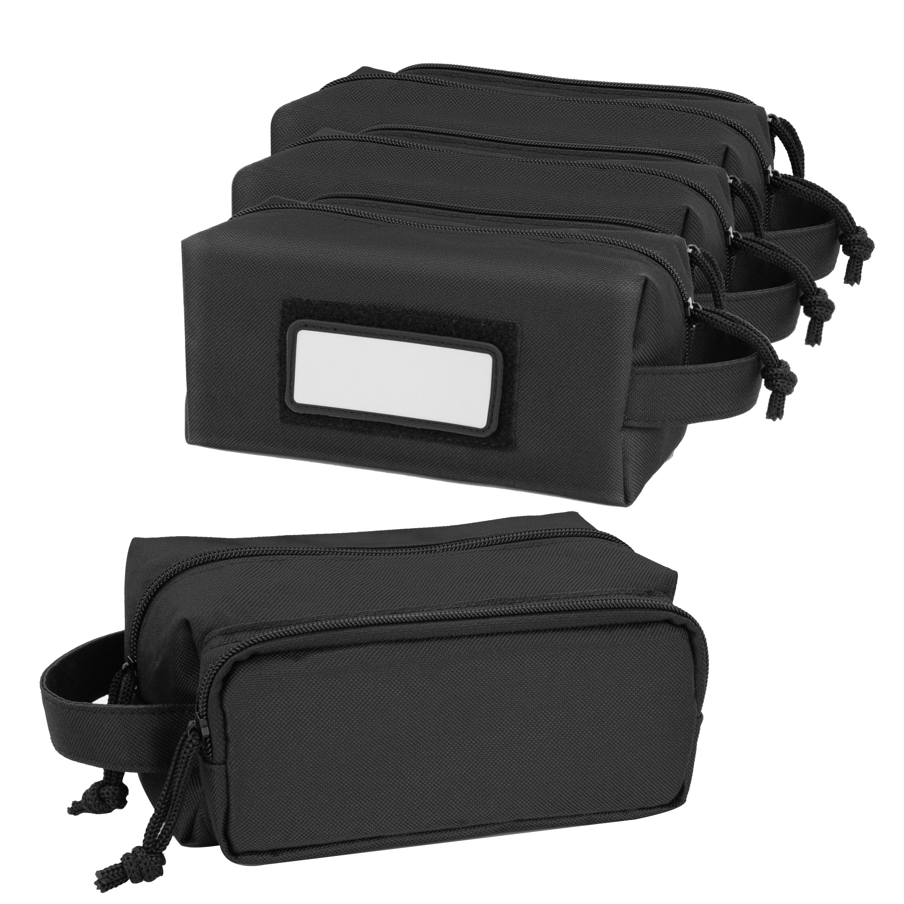 4 Pack Pistol Range Bag Ammo Case Mag Pouch for Hunting Outdoors Tactical Shooting Bag for Storage Handgun Magazine