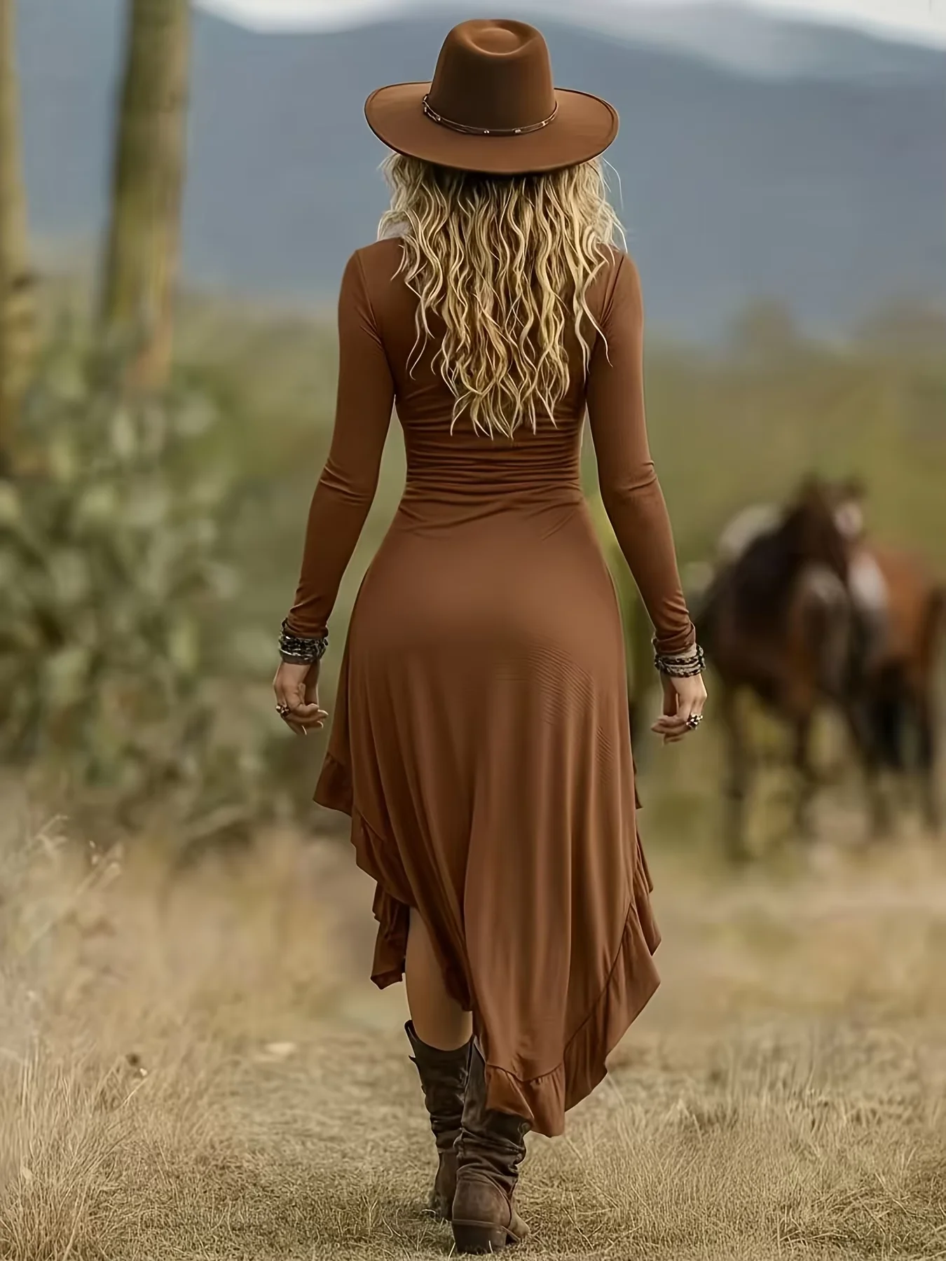 Kadınlar için Retro Etnik Uzun - Ethnic Fashion Influencers incelemesi ve fiyatı