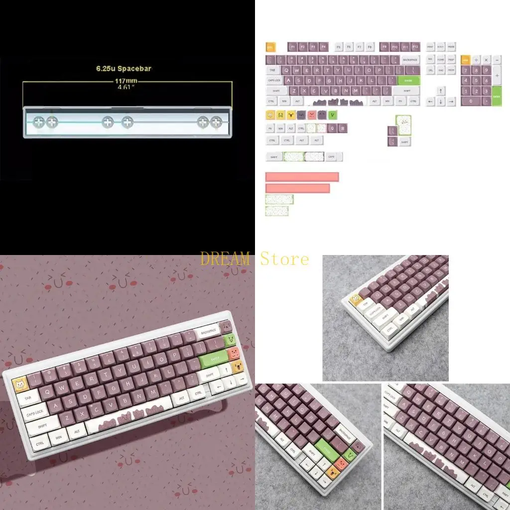 

Mechanical Keyboard Keycaps PBT XDA Keycap for 61 64 68 75 84 96 980 104 108 best sale