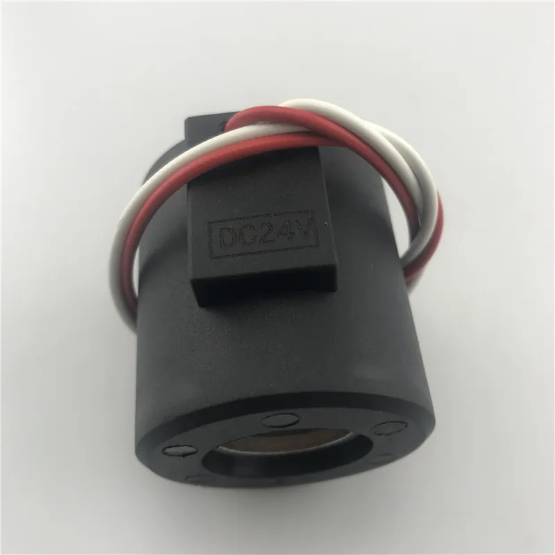 

Good Excavator for Kawasaki hydraulic pump pilot safety locking solenoid valve coil 12V 24v travel fast and slow solenoid valve