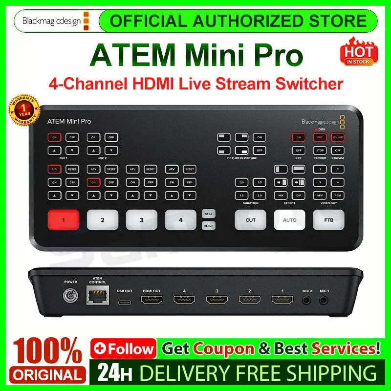 Atem Mini Streaming USB Capture - AliExpress