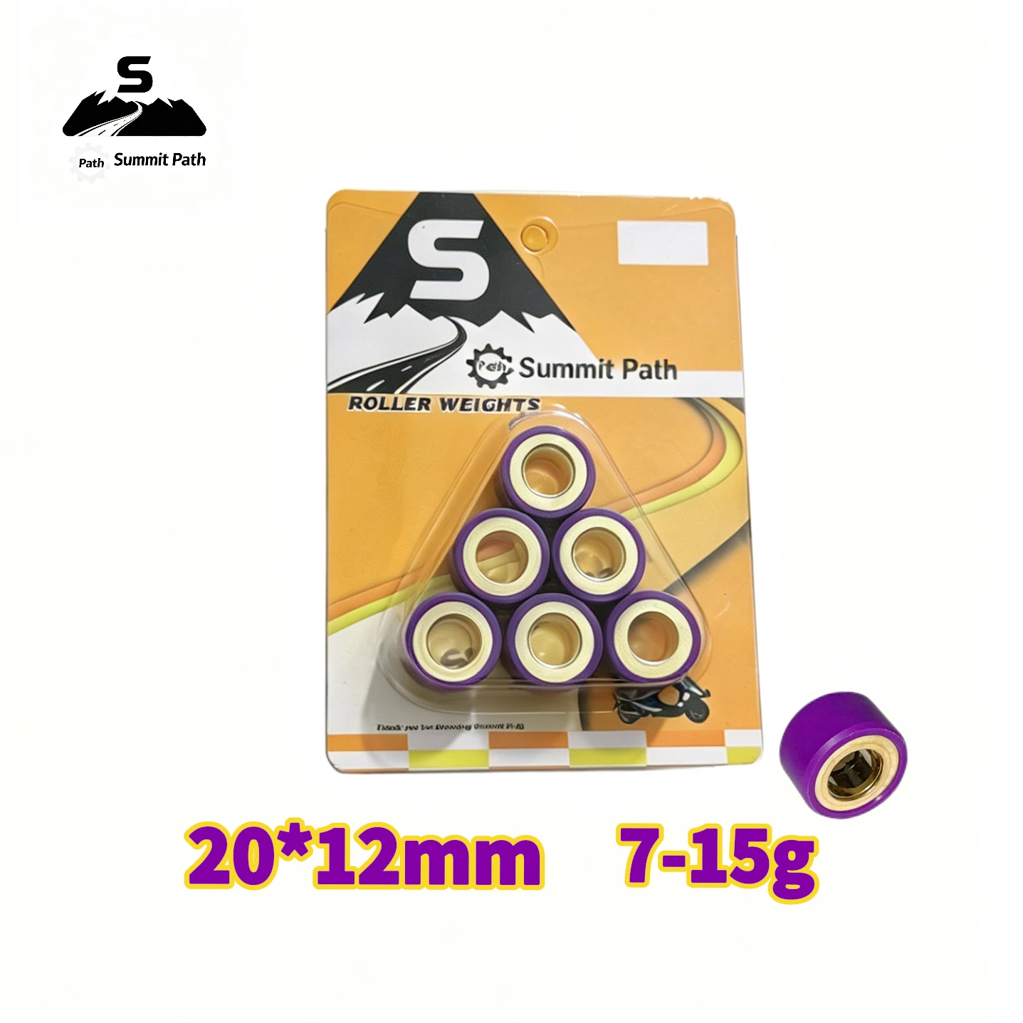 20*12Scooter Variator Roller Weights  suitable for scooter BWS125 Cygnus Majesty Maxster X-City X-Max ZY 125Velvet 150