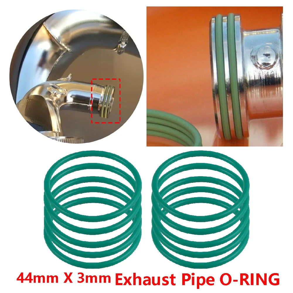 

44mm X 3mm Viton O-Ring Motorcycle Exhaust Pipe Manifold Gasket Seal Fits for Husqvarna 250 250i 300 300i TE TC TX 2018-2025