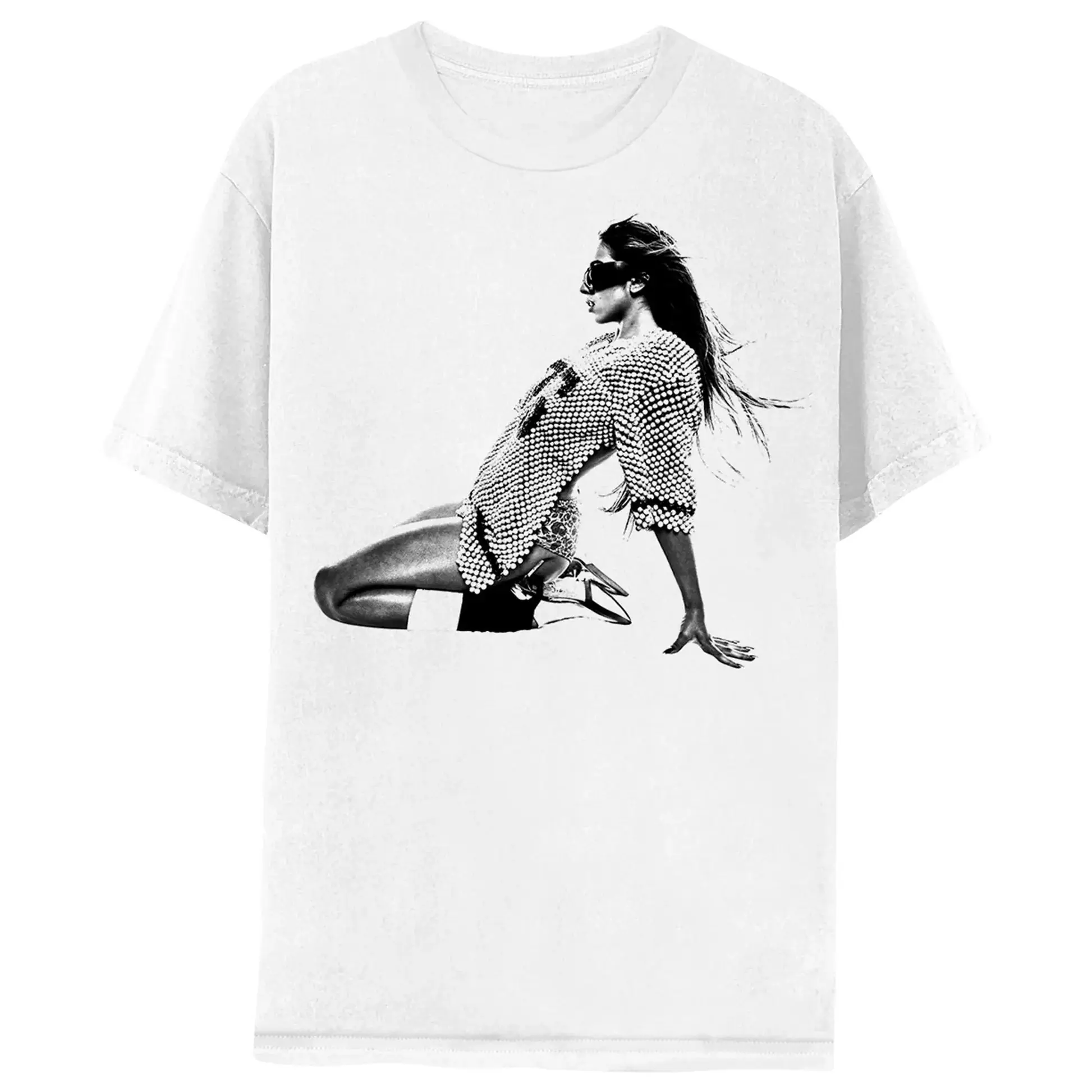 تيت ماكراي أنثى المغنية شارع العليا الرجعية الهيب هوب نمط مطبوعة فضفاضة القطن الخالص قصيرة الأكمام تي شيرت للرجال والنساء