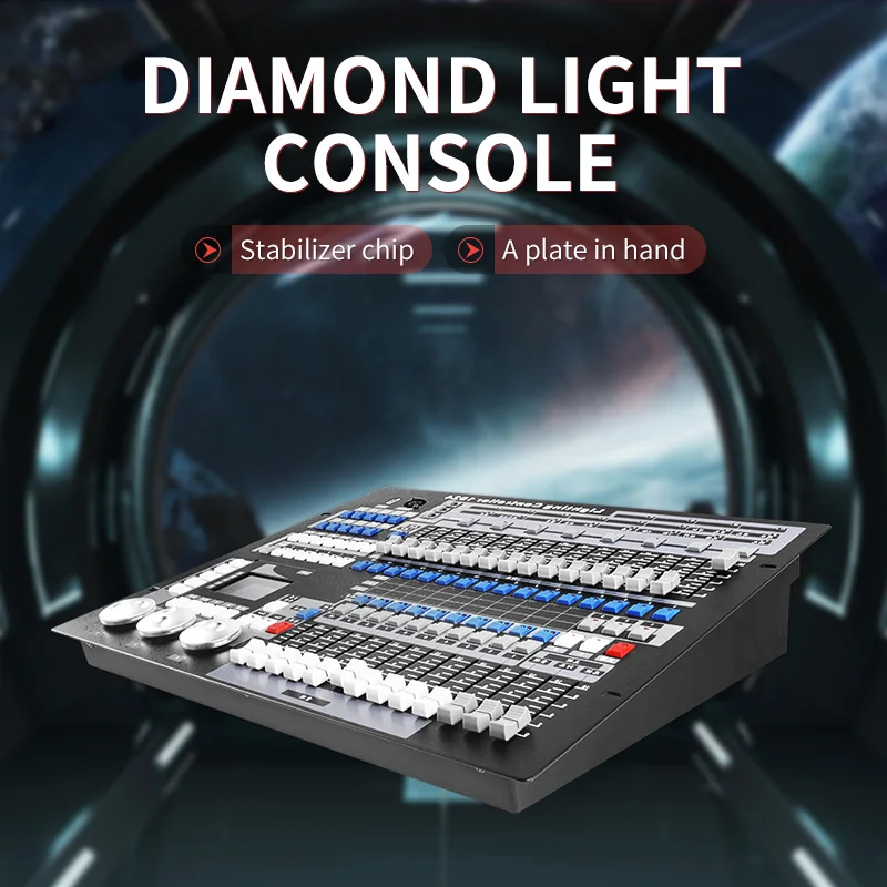 1024 DMX Controller Stage Lighting Controller DMX512 Console for Moving Head Light DJ Laser Light Stage Light Equipment