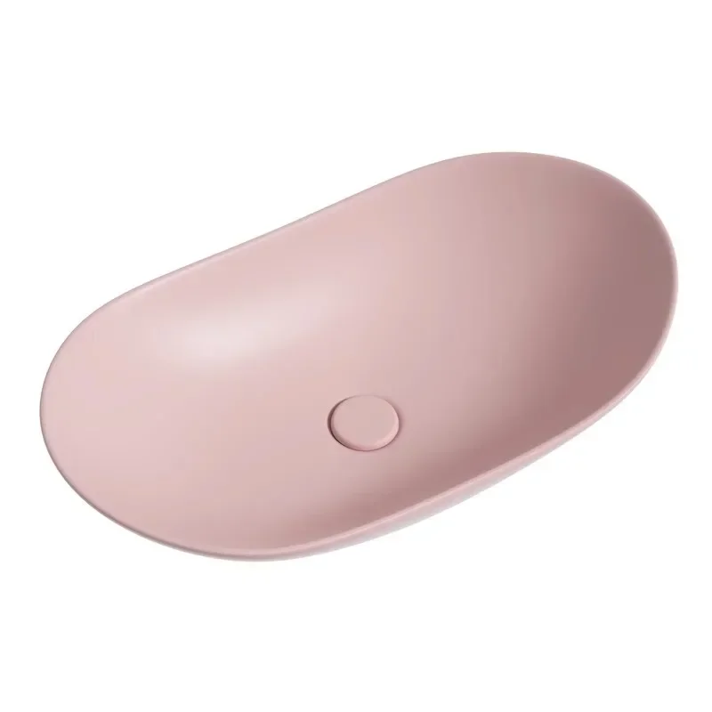 Cherry blossom powder, on-stage wash basin, balcony bathroom countertop, on-stage basin
