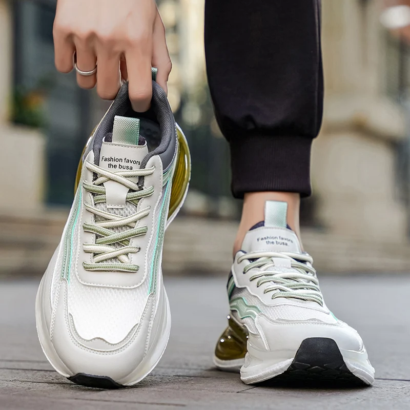 

Spring 2026 Product: Lightweight, Comfortable and Breathable Tennis Sneakers with LACES for Men Running and Walking