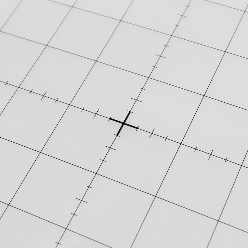 12Pcs Cutting Mat Adhesive Mat With Measuring Grid 8 By 12-Inch For Silhouette Cameo Cricut Explore Plotter Machine