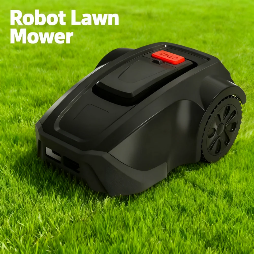 최대 600제곱미터 잔디밭용 맞춤형 4.0Ah 로봇 잔디깎이, 빠른 충전 지능형 미니카 모델 잔디깎이