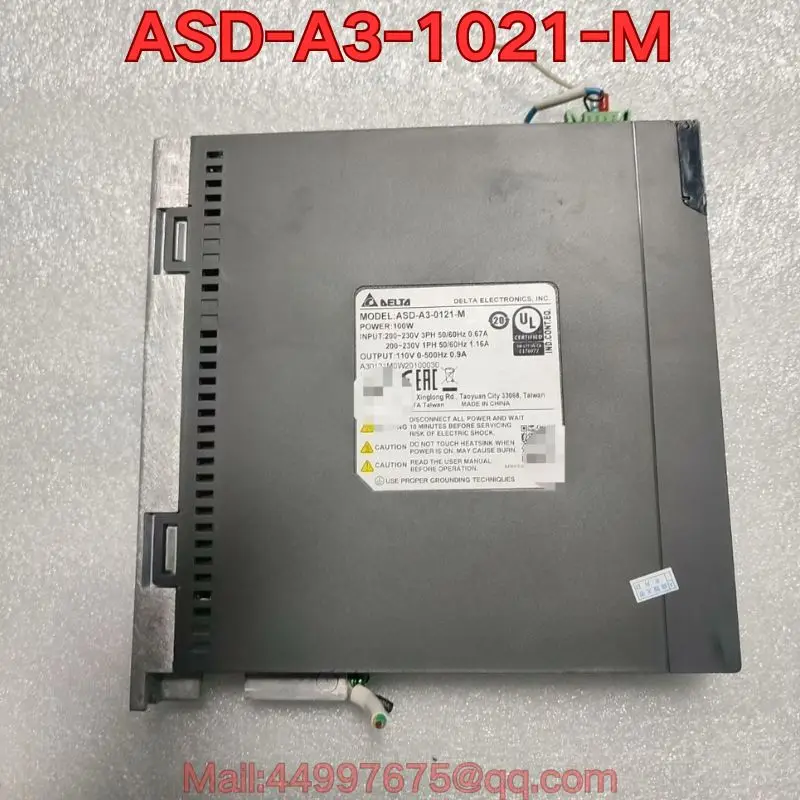 Second-hand ASD-A3-0121-M servo drive function test is normal Latest prices for August 2026